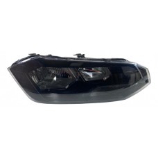 Farol Direito Vw Virtus Polo 2018 22 Mascara Negra Original