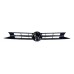 Grade Radiador Polo Virtus 18 A 22 Preto Friso Cromado Brilh