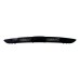 Moldura Luz Placa Tampa Traseira Ford Ka 2008 A 2013 Preto