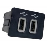 Entrada Usb Ford Ka 2018 2019 2020 Preto Original