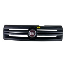 Grade Para-choque Dianteiro Uno 2006 A 2012 Preto