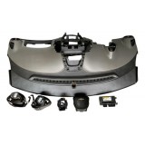 Capa Painel Tabelier Airbag Completo Gm Sonic 2012 2013 2014 Preto