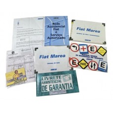 Kit Manual Proprietário Fiat Marea Completo