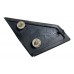 Moldura Externa Retrovisor Esquerdo Ford Fiesta 2003 2014 Preto