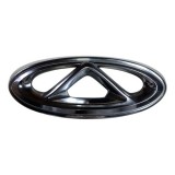 Emblema Grade Dianteira Chery Tiggo 8 Cromado 2021 2022 2023 Cinza