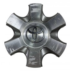 Calota Central Miolo Roda Toyota Hilux Sw4 2005 2015 Cinza
