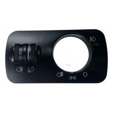 Moldura Botão Chave Iluminação Vw Seat Ibiza Cordoba 1999 Preto 127v