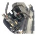 Porta Objetos Entrada Usb Tomada 12v Peugeot 208 2013 2019 Preto