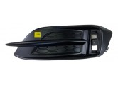 Grade Parachoque Traseiro Esquerdo Honda Civic G10 2017 2020 Preto