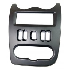 Moldura Painel Central Renault Sandero Logan 2008 2012 2013
