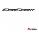 Letreiro Cromado Emblema Ford Ecosport 13 A 21