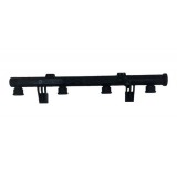 Flauta Bico Injetor Vw Fox Gol Voyage G4 G5 1.0 Flex