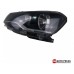 Farol Esquerdo Vw Gol G6 Masc. Negra