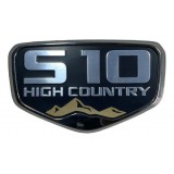 Emblema High Country Tampa Traseira Gm S10 2016 A 2023