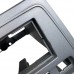 Moldura Painel Central Radio Vw Gol Voyage G6 Prata 2008 11